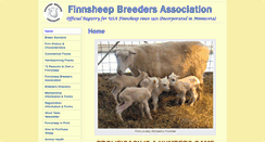 Desktop Screenshot of finnsheep.org